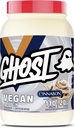 GHOST Vegan Protein Powder, Cinnabon - 2lb, 20g Protein - Pflanzenbasierte Pea & Bio Kürbisprotein - Post Workout & Nutrition Shakes, Smoothies, & Baking - Soy & Gluten-Free