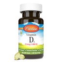 Carlson - Vitamin D3, 1000 IU (25 mcg), Knochengesundheit, Muskelgesundheit, Cholecalciferol, Vitamin D Nahrungsergänzungsmittel, Vitamin D3 Weichgele, 60 Weichgele