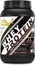 Erstaunlich Muskel Whey Protein Isolat & Konzentrat Ergänzung | Kokosnuss Geschmack | 25 G | 2 Lb (0.90 Kg) | Non-GMO | Gluten-Free | Made in USA