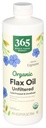 365 von Whole Foods Market, Bio Flax Oil High Lignan, 24 Fl Oz