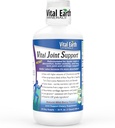 Vital Earth Liquid Joint Support Supplement – Glucosamin, Chondroitin, MSM Plus Hyaluronsäure, Boswellia & Fulvic Acid (70+ Trace Minerals), 32 Oz + 1 Oz Cup