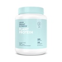 Love Sweat Fitness Bio Vegan Protéines Poudre de Vanille 28 portions, 20g de protéines, Pas de sucre, Vegan, Sans gluten, Non-OGM