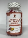 Lukaree Foie Nettoyez le détox et la réparation Gummies - Thistle de lait Silymarin, Dandelion, Extrait d'artichaut et Aileron - Pas de sucre, Flaveur de framboises - 90 Comte