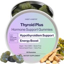 Gummées Thyroïde Plus - Ashwaganda, Iodine, Bladderwrack, Kelp et Schisandra