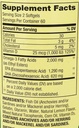 Spring Valley Omega 3 Huile de poisson Soins maximum 2000mg Citron 120 Softgels