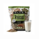 Dr Murray's Super Foods, 3 graines de poudre de protéines, citrouille + lin + tournesol, sans aromatisation, 2 lb (908 g)