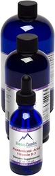 HoneyCombs Vitamine B5 supplément d'acide pantothénique gouttes liquides - Vitamine B5 à haute puissance pour les hommes et les femmes - Maintenir des hormones saines, système immunitaire, cheveux, peau, ongles - Vitamines liquides véganes (16 fl oz)