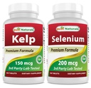 Supplément Kelp 150 Mcg & Sélénium 200 mcg