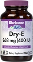 BlueBonnet Dry E-400 UI Capsules végétales, 100 Nombre