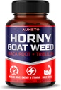 Supplément à l'herbe de chèvre en chaleur avec L-Arginine Tribulus Terrestris Maca Root Tongkat Ali - Homme énergie, force et soutien mémoire (90 comte (paquet de 1))