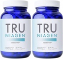 TRU NIAGEN Breveté NAD Supplément pour l'antivieillissement et la régénération cellulaire, Niagen, 60 300 mg Servants.