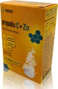 MEDEX Natural Bee Propolis Tabletten - Vitamin C mit Zink-Effervescent Tabletten für die Wartung von Immununterstützung Extra Defence Supplement - 20 Tabletten - 80 gm