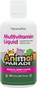 NaturesPlus Tier Parade Quelle des Lebens Kinder flüssiges Multivitamin - Tropische Berry Flavor - 30 fl oz - Ganzes Nahrungsergänzungsmittel - Vegetarisch, Glutenfrei - 60 Portionen