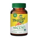 MegaFood Baby & Me 2 Vitamines et minéraux prénatals - Vitamines pour femmes - avec folate (forme naturelle d'acide folique), Choline, fer, iode et vitamine C, vitamine D et plus - 120 onglets (60 portions)
