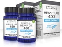 Absolute Nutrition - Hanföl 450 Kapseln 2 Pack 60ct - 100% Bio Hanf Kapseln - Reich an Omega Fatty Acids 3 6 9 - gesät und Made in USA - mit MCT-Öl