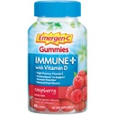 Emergen-C Immune+ Triple Action Immune Support Gummies, BetaVia (R), 1000mg Vitamine C, B Vitamines, Vitamine D et Antioxydants, Framboise, Retour à l'école Essentiels – 45 Compte