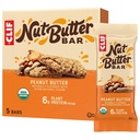 CLIF Nut Butter Bar - Erdnussbutter - Gefüllte Energieriegel - Nicht-GMO - USDA Organic - Plant-Based - Low Glycemic - 1,76 Unze (5 Pack)