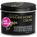 BALM OF GILEAD Manuka Eczema Crème de miel - Hydratant pour la peau sensible, l'eczéma, le psoriasis et la dermatite - Manuka Onguent au miel, suif gazonné