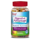 Avantage digestif Probiotique quotidien Saveur de fruits naturels Gummies, aide à soulager les troubles abdominaux mineurs et occasionnels de ballonnement, soutient la santé digestive et immunitaire, canneberge, 120 comte