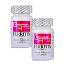 Herz-Kreislauf-Forschung Ferritin (bioverfügbar Eisen), 60 Zähler (Pack mit 2)