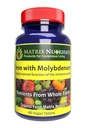 Eisen mit Molybdän - Immun- und Stressunterstützung, ANTIOXIDANT Health, Assists with Cellular Growth - 100% Organic - Vegan Tablets (60ct)