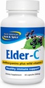 NORTH AMERICAN HERB & SPICE Elder-C - 60 Kapseln - Elderberry Konzentrat - Immununterstützung, Gesunde Atmungsreaktion - Enthält Oreganol P73 - Non-GMO, Glutenfrei - 30 Servierungen