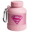 Smartshake Justice League Whey2Go Supergirl Protein Powder Storage Container 50g – BPA Free Shaker Bottle Funnel für Whey Protein Powder + Protein Shakes 110ml, DC Comics Supergirl Geschenke für Damen