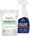 Suppléments probiotiques Rocco & Roxie Cat & Stain & Odor Eliminator Bundle