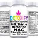 SHIZAM Thistle de lait Supplément NAC N-acétyl Cystéine pour le glutathion.