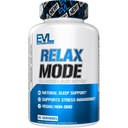Evluution Nutrition RelaxMode - Soutien naturel du sommeil - avec extrait de racine de L-Theanine, Valérien et plus - Vegan & Non-OGM - Supplément diététique - 45 portions - 45 capsules de légumes