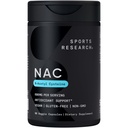 Sportforschung N-Acetyl L-Cystein (NAC) 600mg, 90 Veggie Kapseln - Vegan, Non-GMO, Glutenfrei.