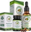 Propolis Health Premium Brazilian Green Propolis Bundle: 1000mg Kapseln mit Vitamin E & Green Propolis Extrakt Flüssigkeit - 50 Tage Kapsel & 30 Tage Flüssigkeitsversorgung für Immununterstützung
