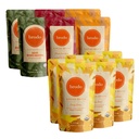 Brodo Broth de poulet biologique à racines profondes avec curcuma et gingembre.