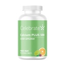 Célébrez les vitamines Calcium Plus - 500 mg Citrate de calcium, 333 UI Vitamine D3 et 34 mg Magnésium pour la chirurgie bariatrique - Sans gluten et sans sucre - Fruits mélangés, 90 comprimés à croquer