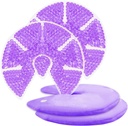 Pâtes glacées en gel de sein chaud/froid Refroidissement de la poitrine/Pâtes à chaleur Relief pour l'allaitement, Douleurs d'allaitement, Mastite, Engorgement, Gonflement, Pouces bouchées
