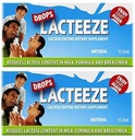 2 boîtes Lactase Enzyme Lactéeze Drops 15,5 ml Liquide