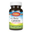 Carlson - Super Beta Carotène, 25000 UI (15 mg), vitamine A comme bêta Carotène, forme biodisponible et bioactive, santé de la vision, peau saine, 100 softgels