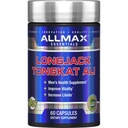 ALLMAX Essentials LongJack Tongkat Ali - 60 Capsules - Men’s Health Supplement - Improves Vitality - 60 Servings