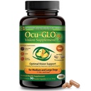 Ocu-GLO PB Vision Supplement für mittelgroße und große Hunde – einfach zu verabreichen Pulvermischung mit Lutein, Omega-3 Fettsäuren, Getreide Saatgutextrakt & Antioxidantien zur Förderung der Augengesundheit, 90ct Pulverkapseln
