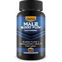 Pro Blue Vigor Max Male Flux sanguin - Nos meilleurs suppléments de circulation sanguine pour les hommes - Nos meilleurs suppléments d'oxyde nitrique pour les hommes - Supplément de flux sanguin - Soins quotidiens de flux sanguin