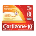 Cortizone 10 Onguent de résistance maximale 1 oz, 1 % Onguent hydrocortisone pour le soulagement des démangeaisons - Emballage Mai Varier