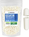 XPRS Nutra Taille 2 Capsules vides - 1000 Compte Capsules de gélatine vides - Pills Bricolage Capsule Remplissage - Pure Pilule Gel Caps pour Do-It-Youlf Suppléments (Blanc)