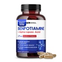 VITAL HERBAL Liposomique Benfotiamine avec acide alpha lipoïque - Potence maximale- Soutenir le métabolisme sain - Fabriqué aux États-Unis