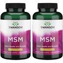 Swanson Msm 1 000 mg 120 Caps (2 Pack)
