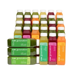 Nettoyez le skinny de génération brute – Nettoyez le jus pendant 5 jours pour perdre du poids, détoxer, réduire le bloom et augmenter l'énergie – 30 jus pressés à froid pour écraser les cravaches et réinitialiser votre alimentation