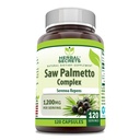 Herbal Secrets Saw Palmetto Complex Supplement | 1200 Mg | 120 Kapseln | Non-GMO | Gluten Free | Made in USA