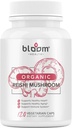 Reishi Mushroom Capsules, Organic Ganoderma Lucidum für Immununterstützung, Cardio Health and Energy – Glutenfrei, Non-GMO, Vegan-Friendly 1000mg Reishi Pilzextrakt (120 Kapseln)