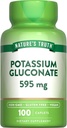 Nature's Truth Potassium Gluconate 595 mg Ergänzungen, 100 Count (Pack von 3)