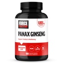 FACTEUR DE FORCE Panax Ginseng supplément Adaptogène coréen Ginseng pour soutenir l'énergie, la clarté et le bien-être, non-OGM, végan-friendly, qualité premium, 100 capsules