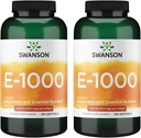 Swanson Natural Vitamin E 1000 Iu (671.10 Milligramm) 250 Sgels (2 Packung)